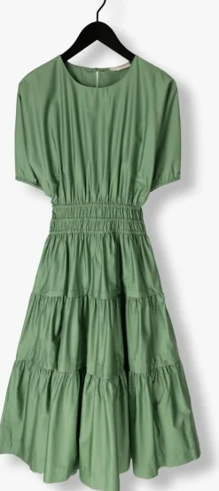 groene devotion midi jurk geraros