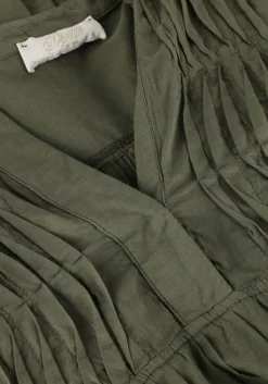 groene devotion mini jurk neon