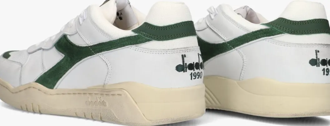 groene diadora lage sneakers led combi sneaker