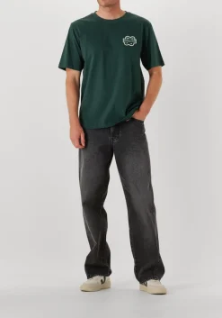 groene filling pieces t-shirt t-shirt gowtu