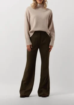 groene fiveunits flared broek olivia 085