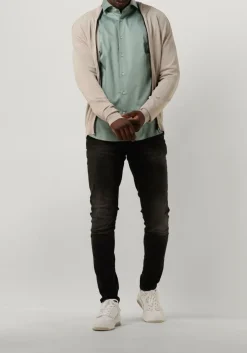 groene genti klassiek overhemd s9254-1109