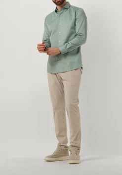 groene genti klassiek overhemd s9254-1109