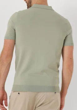 groene genti polo polo button ss k2046-1260