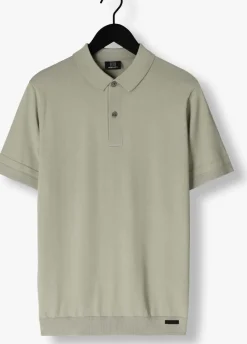 groene genti polo polo button ss k2046-1260