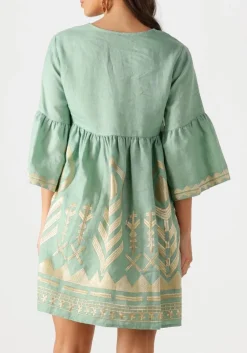 groene greek archaic kori mini jurk 231114