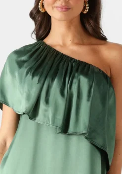 groene greek archaic kori mini jurk 130162