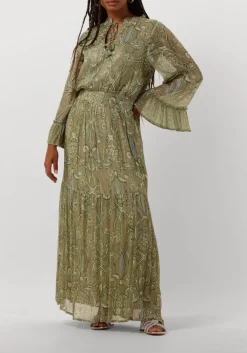 groene ibana maxi jurk donston