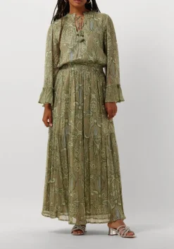 groene ibana maxi jurk donston