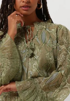 groene ibana maxi jurk donston