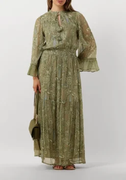 groene ibana maxi jurk donston