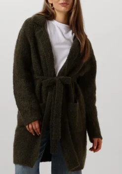 groene knit-ted vest onna