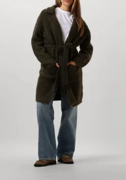 groene knit-ted vest onna