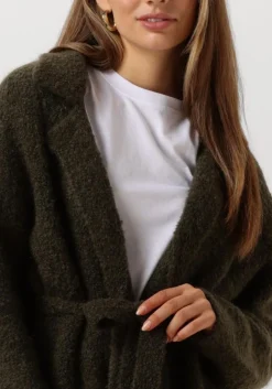 groene knit-ted vest onna