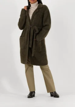 groene knit-ted vest onna