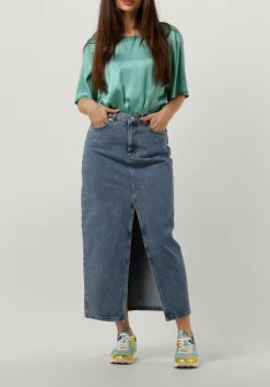 groene mos mosh blouses evie ss satin blouse