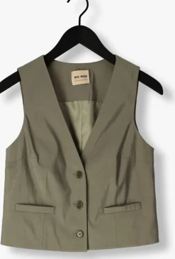 groene mos mosh gilet lua eden