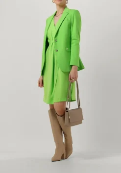 groene mos mosh mini jurk helia leia dress