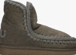 groene mou vachtlaarzen eskimo 18 glitter logo