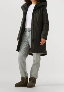 groene mou vachtlaarzen eskimo 18 glitter logo