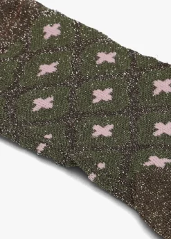 groene mp denmark sokken hella glitter