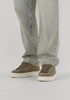 groene nubikk lage sneakers caldera tora