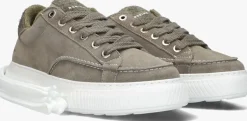 groene nubikk lage sneakers caldera tora