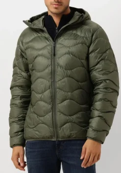 groene peak performance gewatteerde jas m helium down hood jacket