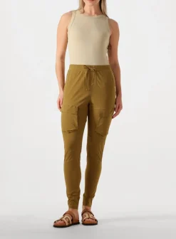 groene penn & ink cargobroeken trousers s25m-cargo