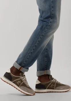 groene premiata lage sneakers john low