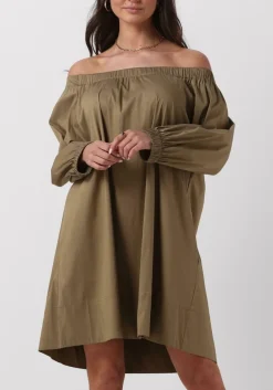 groene semicouture mini jurk s4sk26 dress