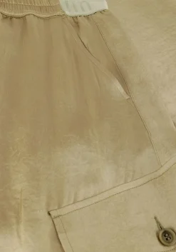 groene summum midirok skirt silky touch