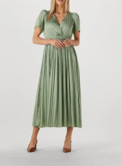 groene suncoo maxi jurk cyra