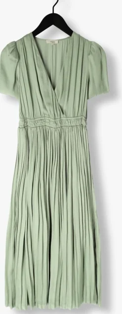 groene suncoo maxi jurk cyra