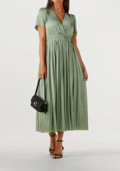 groene suncoo maxi jurk cyra