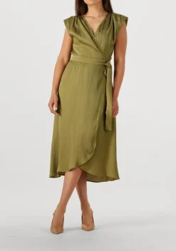 groene suncoo midi jurk cesaria