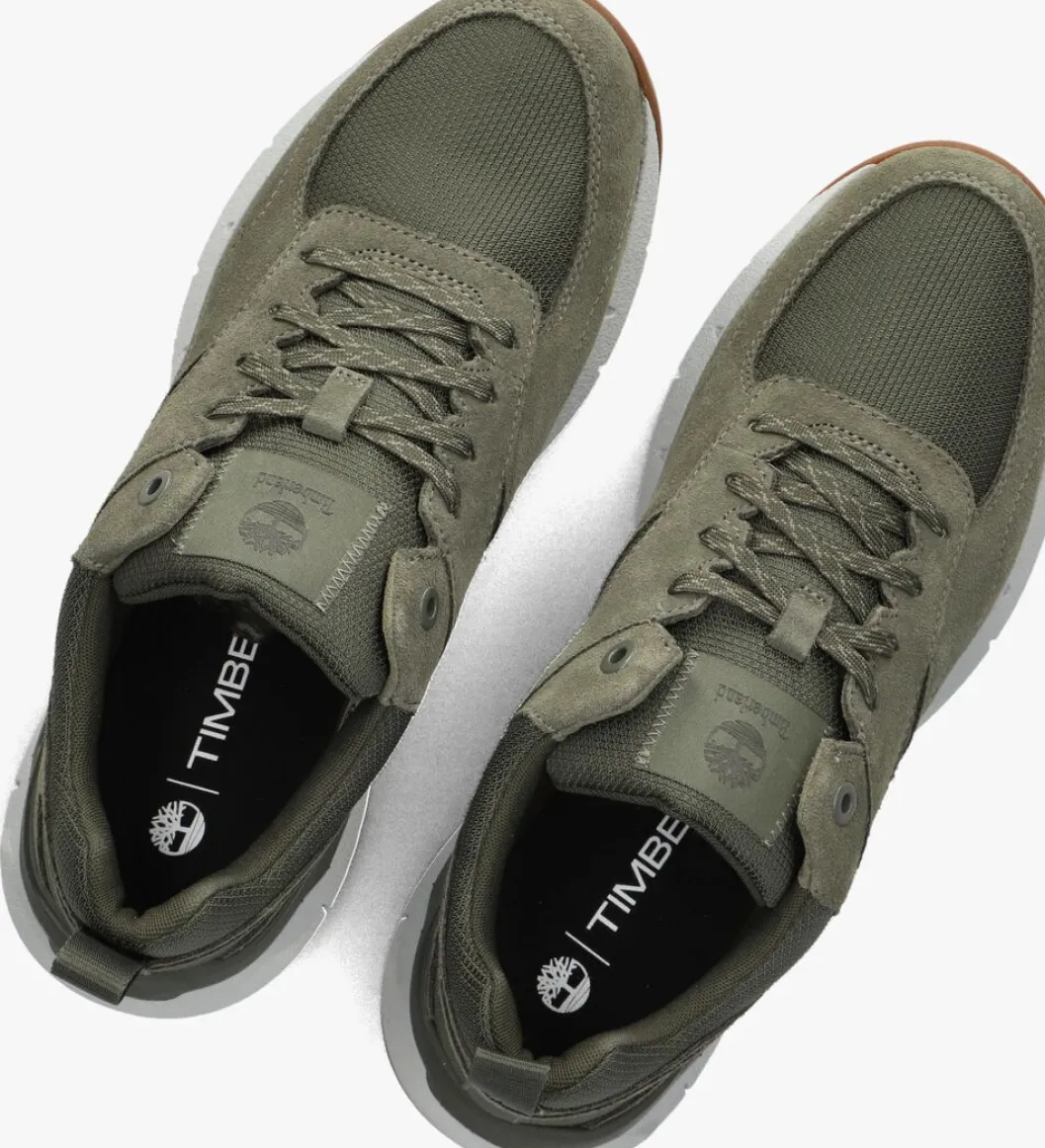 groene timberland lage sneakers voyager park low lace up