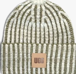 groene ugg muts chunky space dye beanie