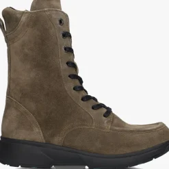 groene xsensible hoge sneakers emilia