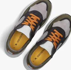 groene xsensible lage sneakers rialto