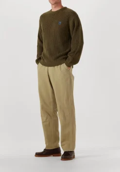 khaki american vintage trui crashway crew