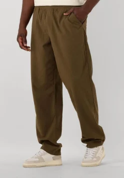 khaki forét chino calm seersucker pant