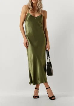 khaki greek archaic kori midi jurk 130512