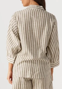 khaki knit-ted blouses becca