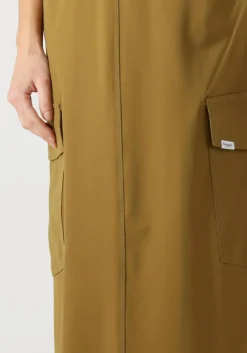 khaki penn & ink midirok skirt