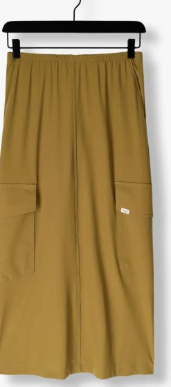 khaki penn & ink midirok skirt