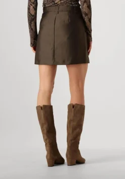 khaki second female minirok oregon skirt