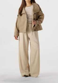 khaki second female trenchcoats toga jacket