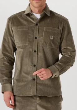 khaki the goodpeople overshirt snewy