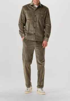 khaki the goodpeople overshirt snewy